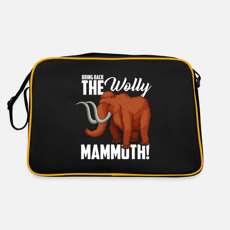 Mammouth - Sac Retro - noir/or