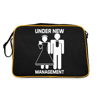 Bachelor party - Retro Bag - black/gold - Back