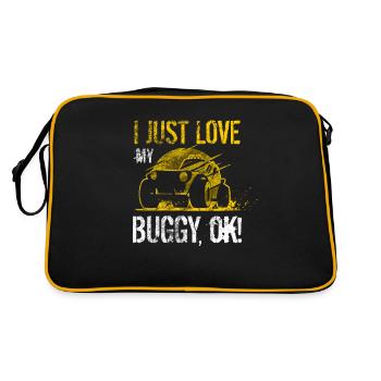 Buggy 4x4 hors route - Sac Retro - noir/or - Dos