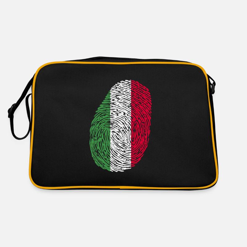 Empreinte digitale italienne Sac Retro