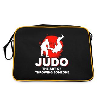Judo - Retro Bag - black/gold - Back