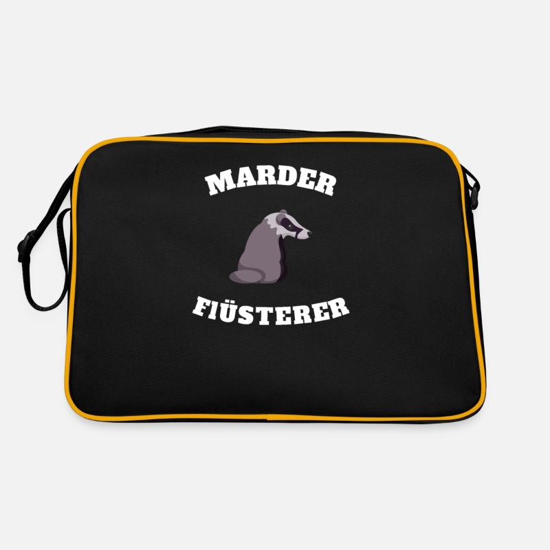 Marder Flüsterer Retro Tasche