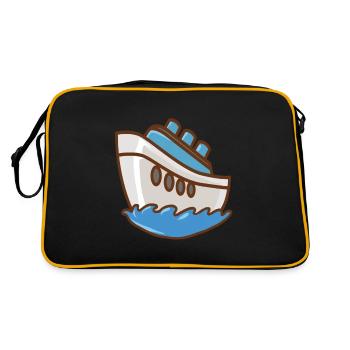 cruise - Retro Bag - black/gold - Back