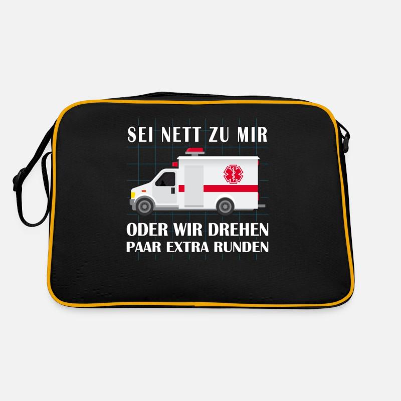 Sanitäter - Sei Nett Zu Mir Retro Tasche