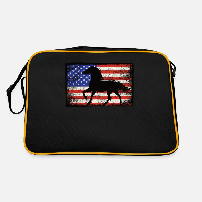PFERD USA US Amerika Retro Tasche