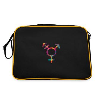 All genders - Retro Bag - black/gold - Back