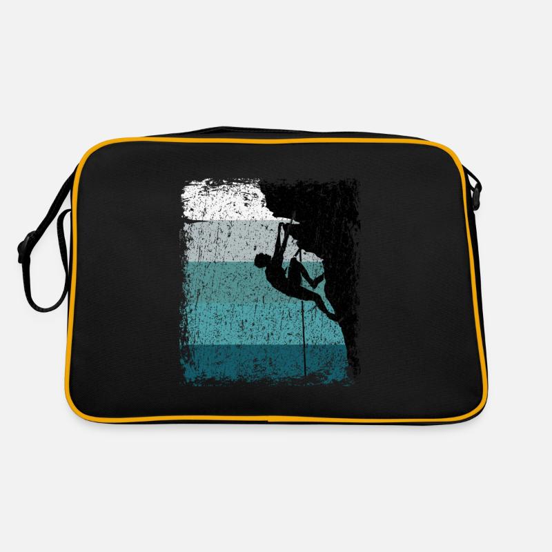 Vintage Klettern Geschenkidee Retro Tasche