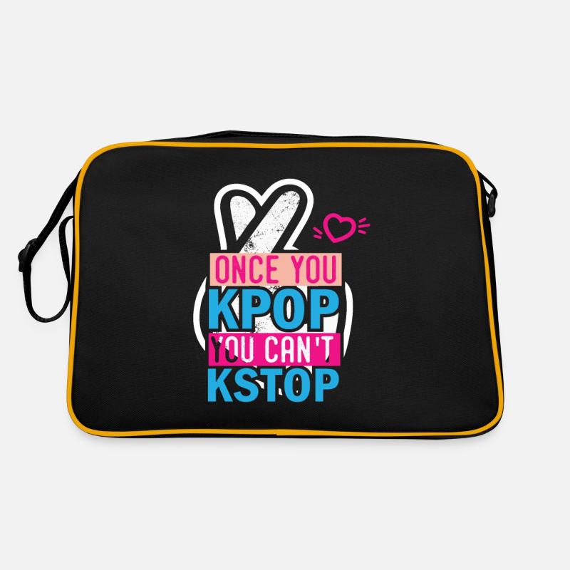 K-pop K-Pop Kleidung k-pop Musik K-pop Retro Tasche