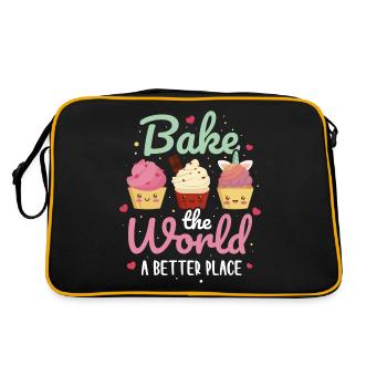 to bake - Retro Bag - black/gold - Back