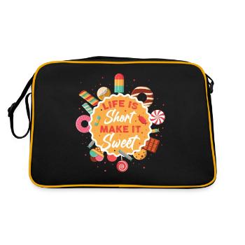 to bake - Retro Bag - black/gold - Back