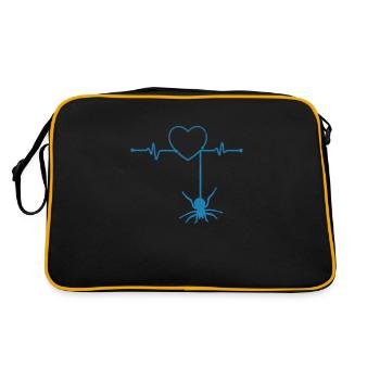 spider - Retro Bag - black/gold - Back