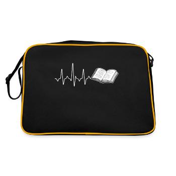 Réserver le rythme cardiaque - Sac Retro - noir/or - Dos