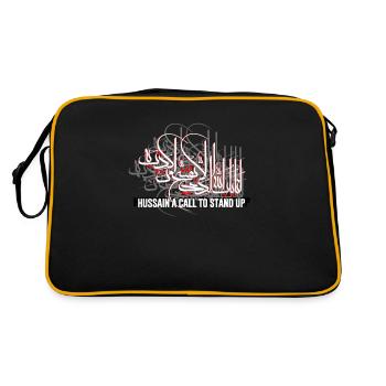 Shia Muharram Imam Hussain Ashura - Sac Retro - noir/or - Dos