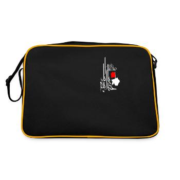 Shia Muharram Imam Hussain Ashura - Sac Retro - noir/or - Dos