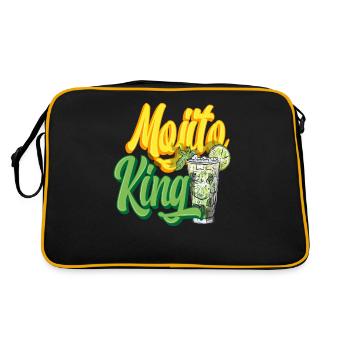 Mojito Roi - Sac Retro - noir/or - Dos