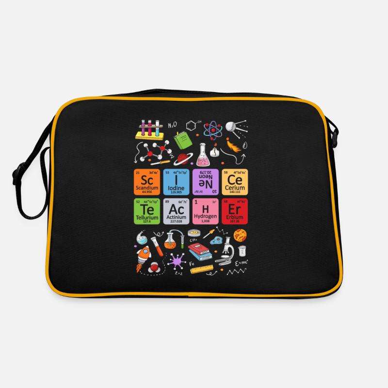Cadeaux de professeur de physique Sac Retro