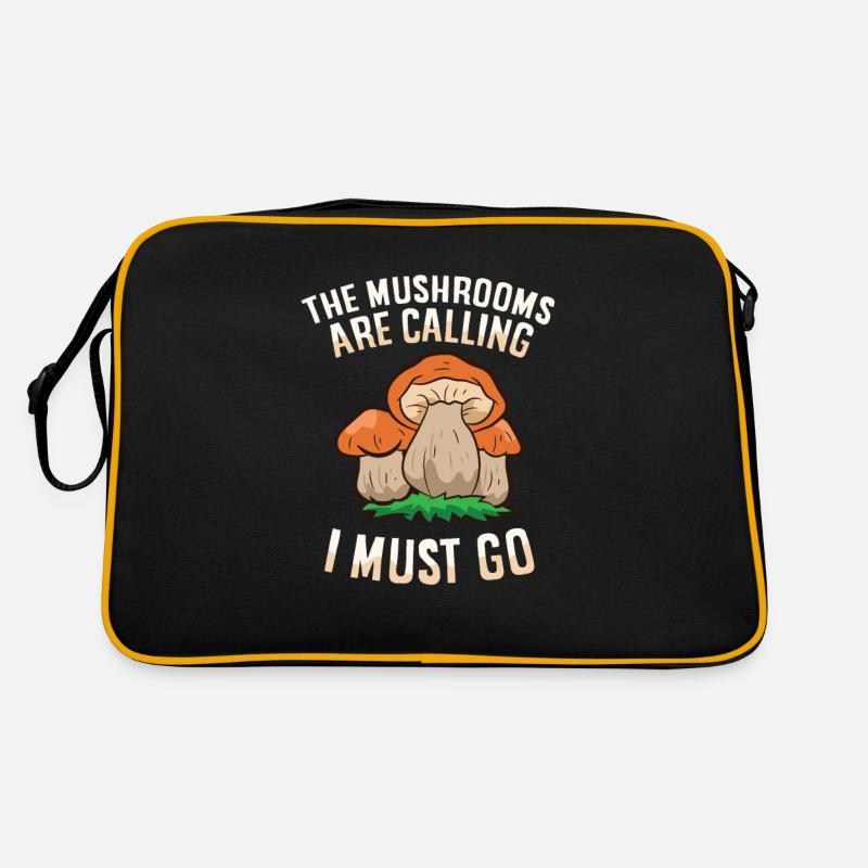 Mycologie Cueillette de champignons Collecte de champignons comestibles Sac Retro