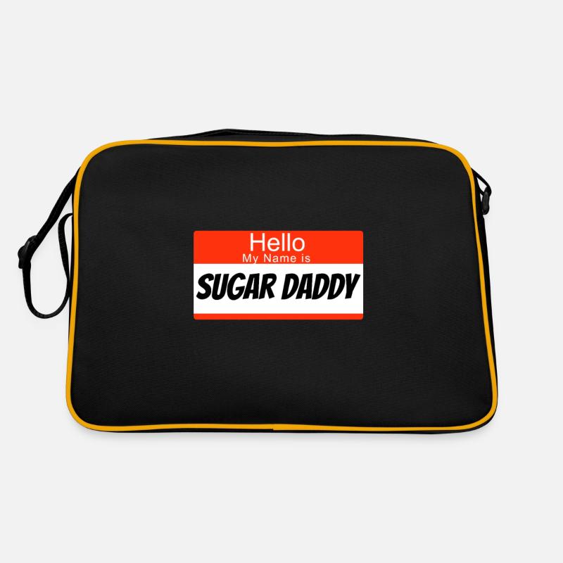 Hello my name is Sugar Daddy Retro Bag