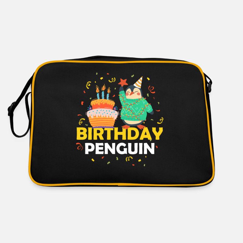 Pinguin Retro Tasche