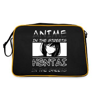 Anime anime costume anime box anime - Sac Retro - noir/or - Dos