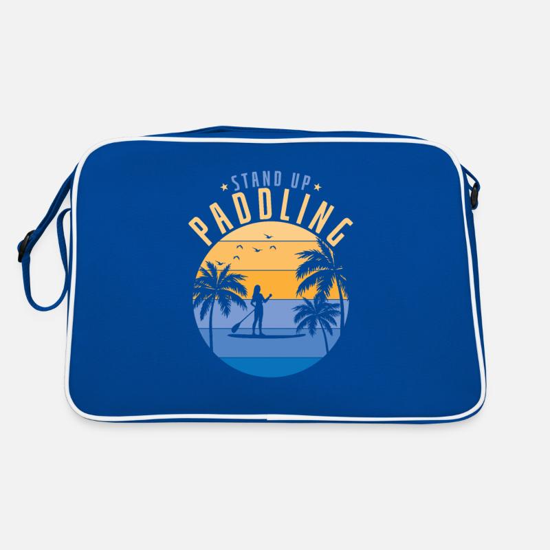 Stand up paddle vacances sous les palmiers Sac Retro