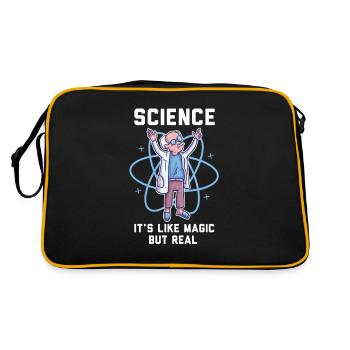 Science: The True Magic of Life - Retro Bag - black/gold - Back