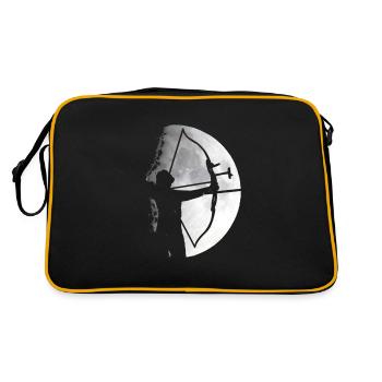 Moon archer - Retro Bag - black/gold - Back