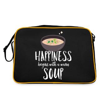 Soupe - Sac Retro - noir/or - Dos