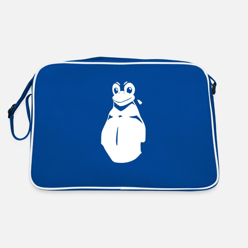 Linux Pinguin Kostüm alle Hacker und Sys Admins Retro Tasche