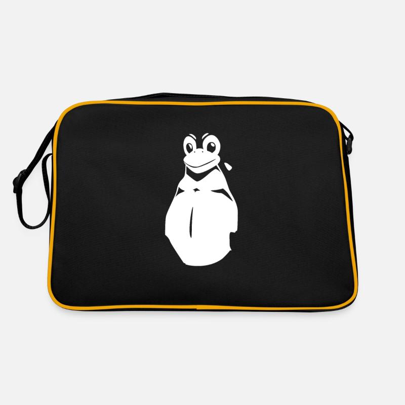 Linux penguin costume all hackers and sys admins Retro Bag