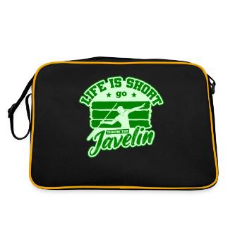 Javelin throwing javelin throw - Retro Bag - black/gold - Back