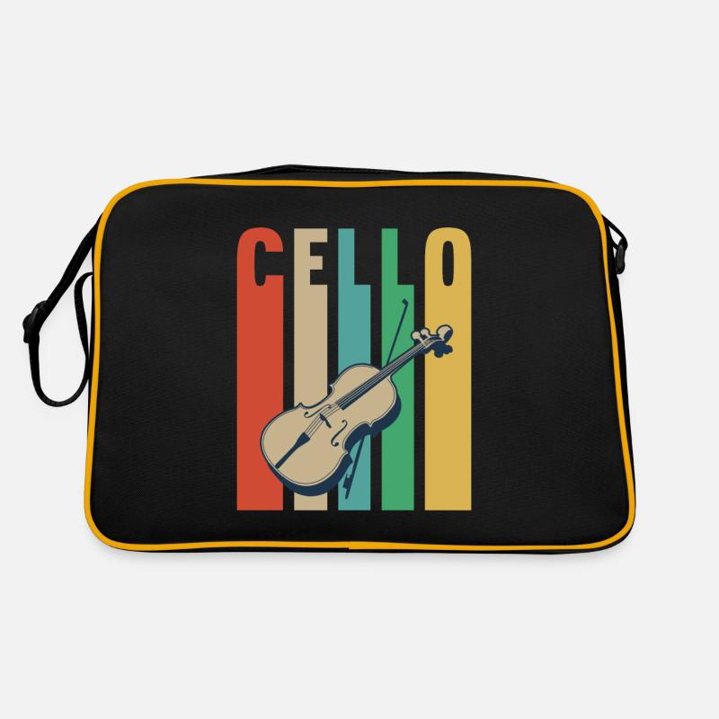 Violoncello design for a cellist Retro Bag