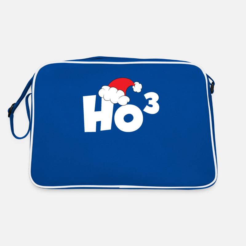 Funny Ho Cubed Christmas Math Retro Bag