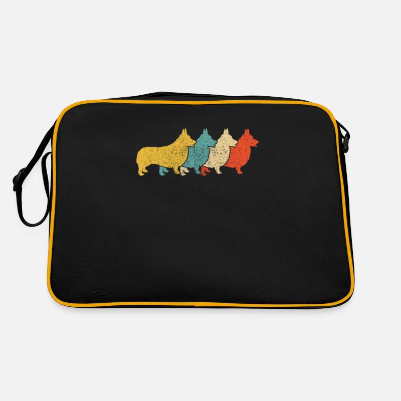 Vintage Retro Pop Art Corgi Dog Gift Retro Bag