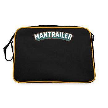 Chien de Mantrailing Mantrailer Rescue Dog - Sac Retro - noir/or - Dos