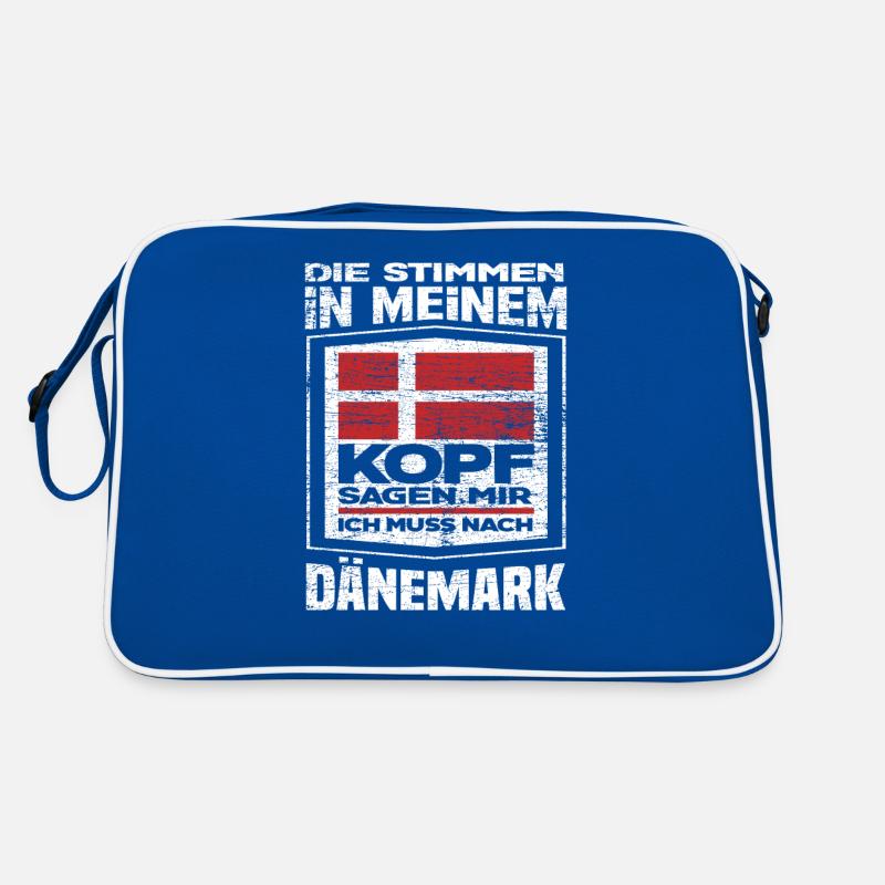 Dänemark Stimmen Retro Tasche