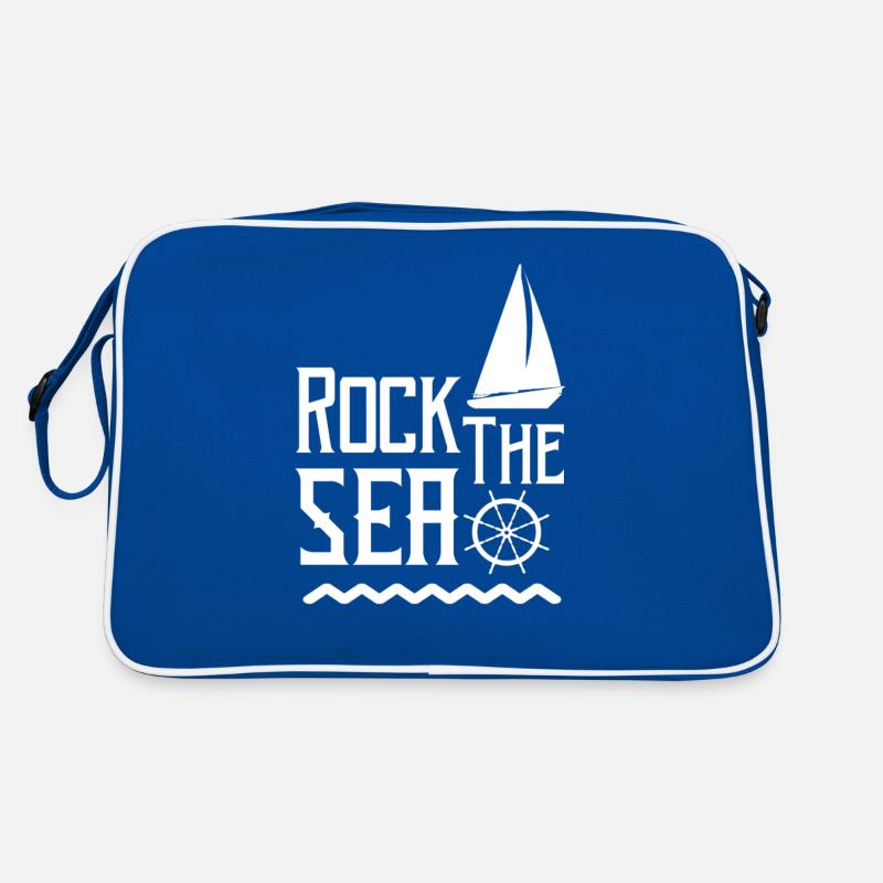Segelboot Retro Tasche