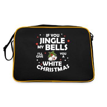 Christmas Fun Jingle My Bells for Adults - Retro Bag - black/gold - Back