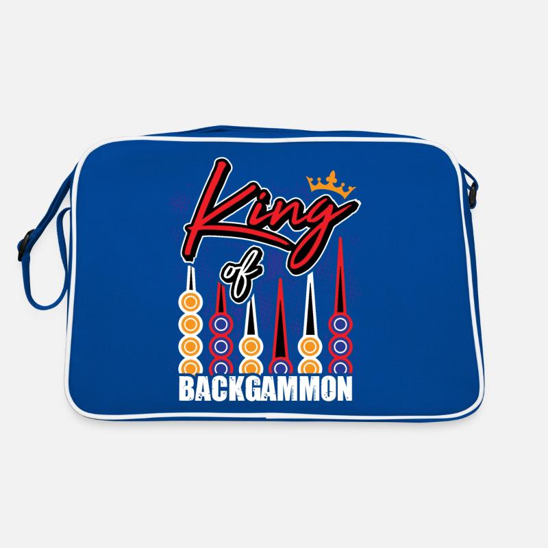 Backgammon Backgammon Game Backgammon King Retro Bag