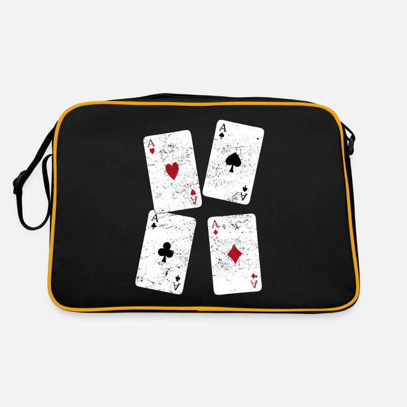 Playing cards cards ace card game gift funny Retro Bag