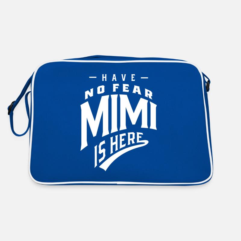 Habe keine Angst Mimi ist da - Muttergeschenk Retro Tasche