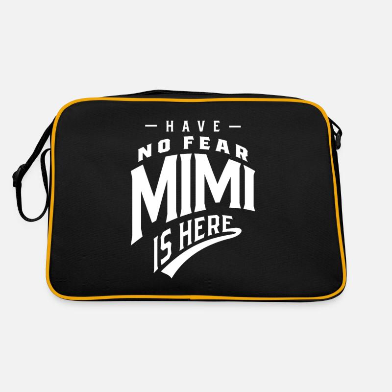 N'ayez pas peur, Mimi est là - cadeau de mère Sac Retro