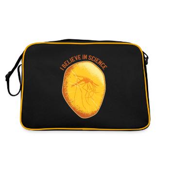 amber mosquito mosquito mosquito amber science - Retro Bag - black/gold - Back