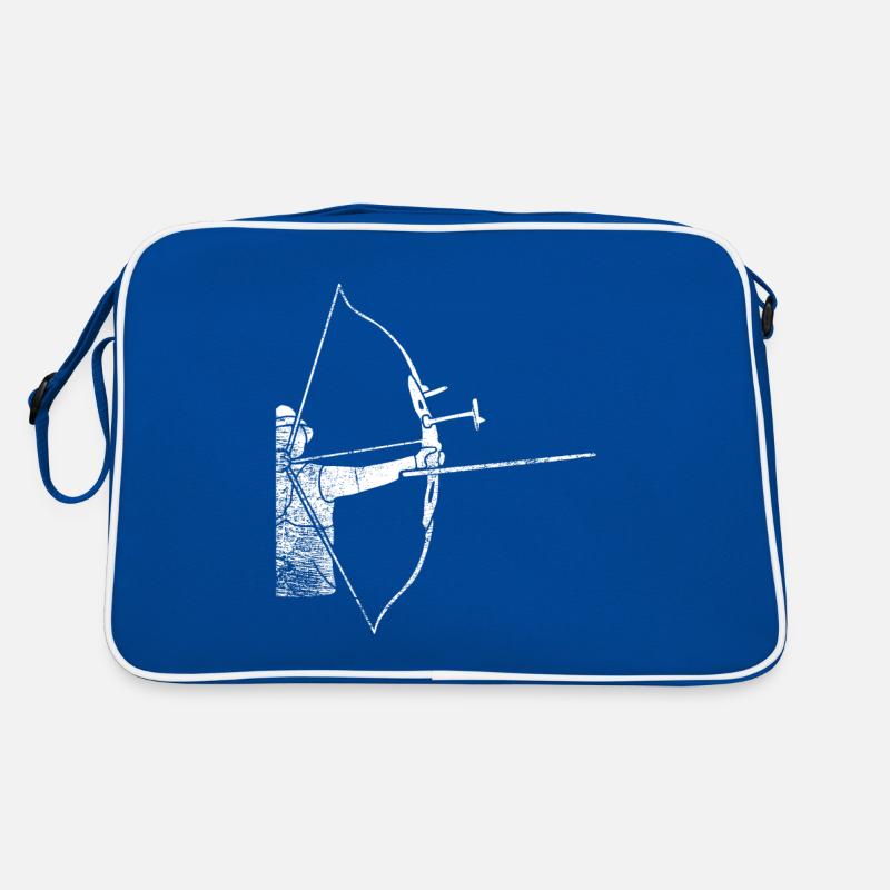Großer Bogenschütze Bogen Retro Tasche