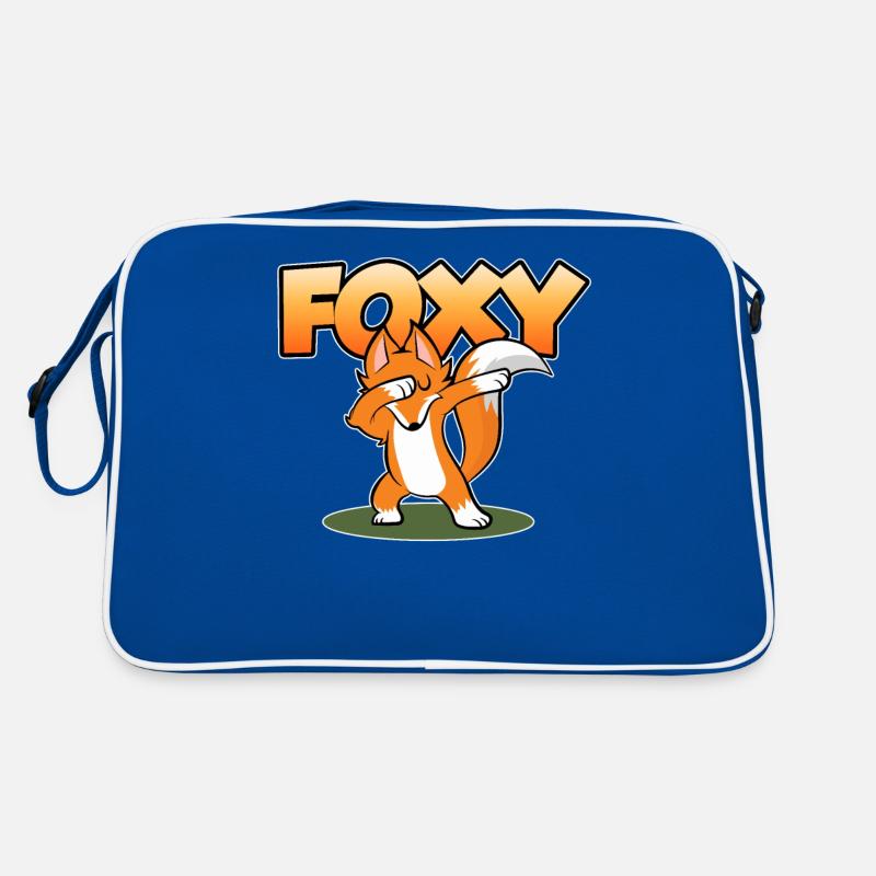 Dab Dabbing Tanzende Disco Foxy Fox Retro Tasche