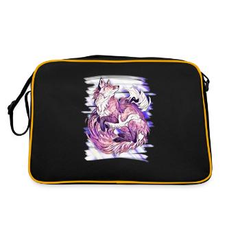 Renard - Sac Retro - noir/or - Dos