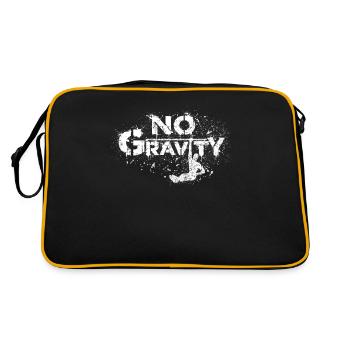 Calisthenics No Gravity Street Workout L-Sit - Retro Tasche - Schwarz/Gold - Hinten