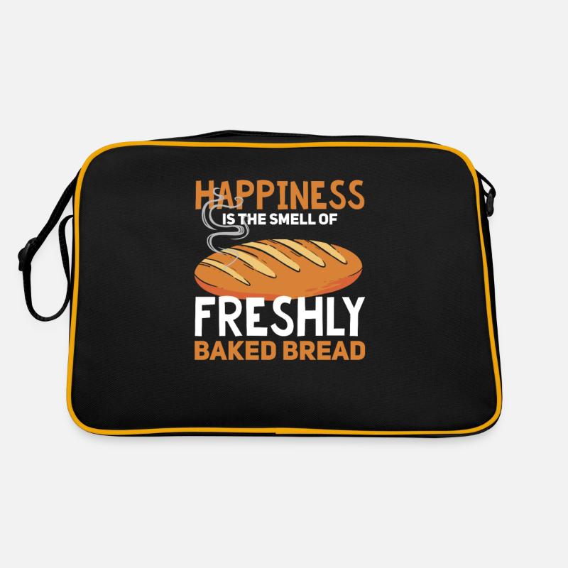 Bread Baker Baking Sandwich Toast White Bread Retro Bag