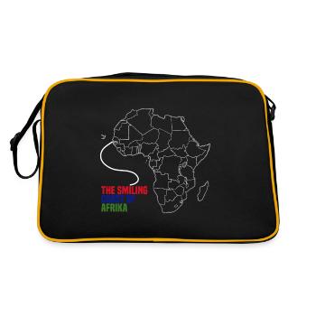 Gambia - Retro Bag - black/gold - Back
