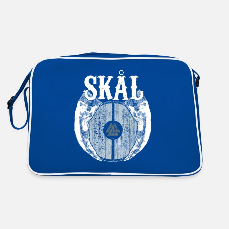 Wikinger Viking Valhalla Odin Thor Germane Wolf Retro Tasche